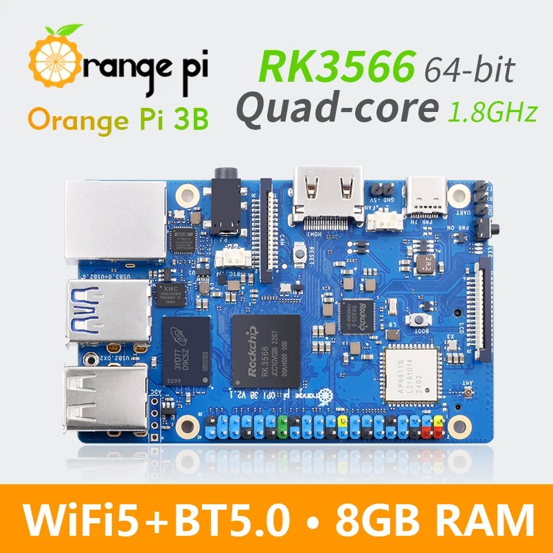 Orange Pi 3B 8GB 4GB 2GB Ram R - огляд і ціна Ram Memory Module