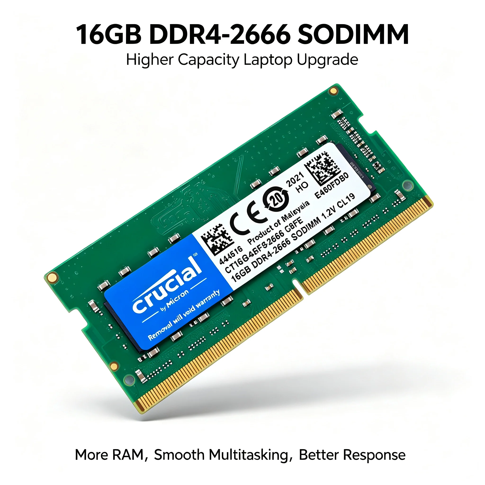 Crucial  1PCS/2PCS DDR4 Laptop - огляд і ціна Ddr4 3200Mhz