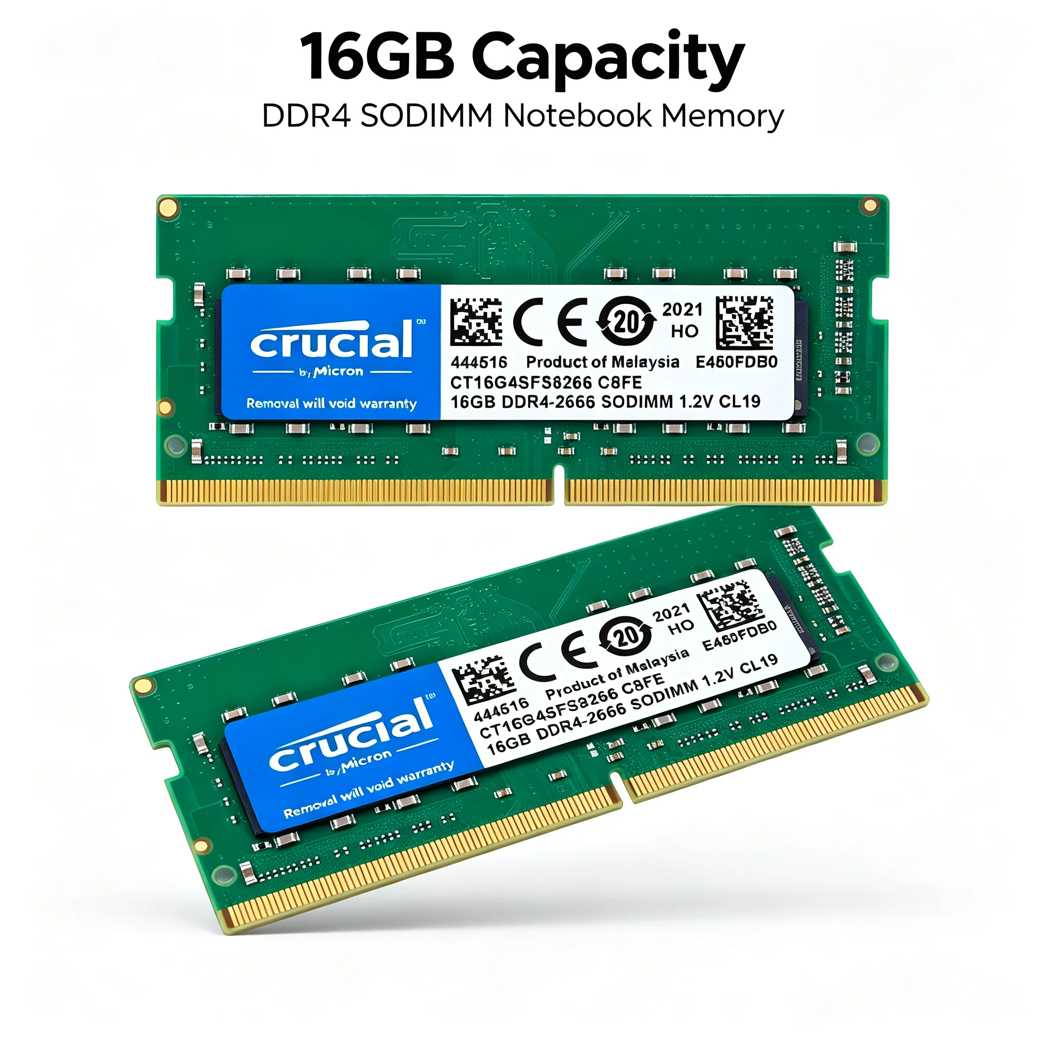 Crucial  1PCS/2PCS DDR4 Laptop - огляд і ціна Ddr4 3200Mhz