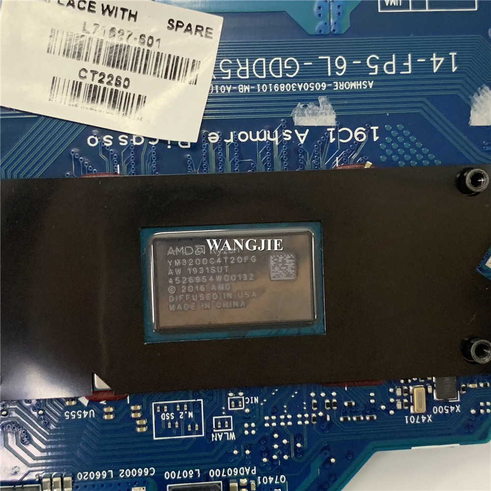 For HP 14-DK Laptop Motherboar - огляд і ціна Ddr4 3200 16Gb