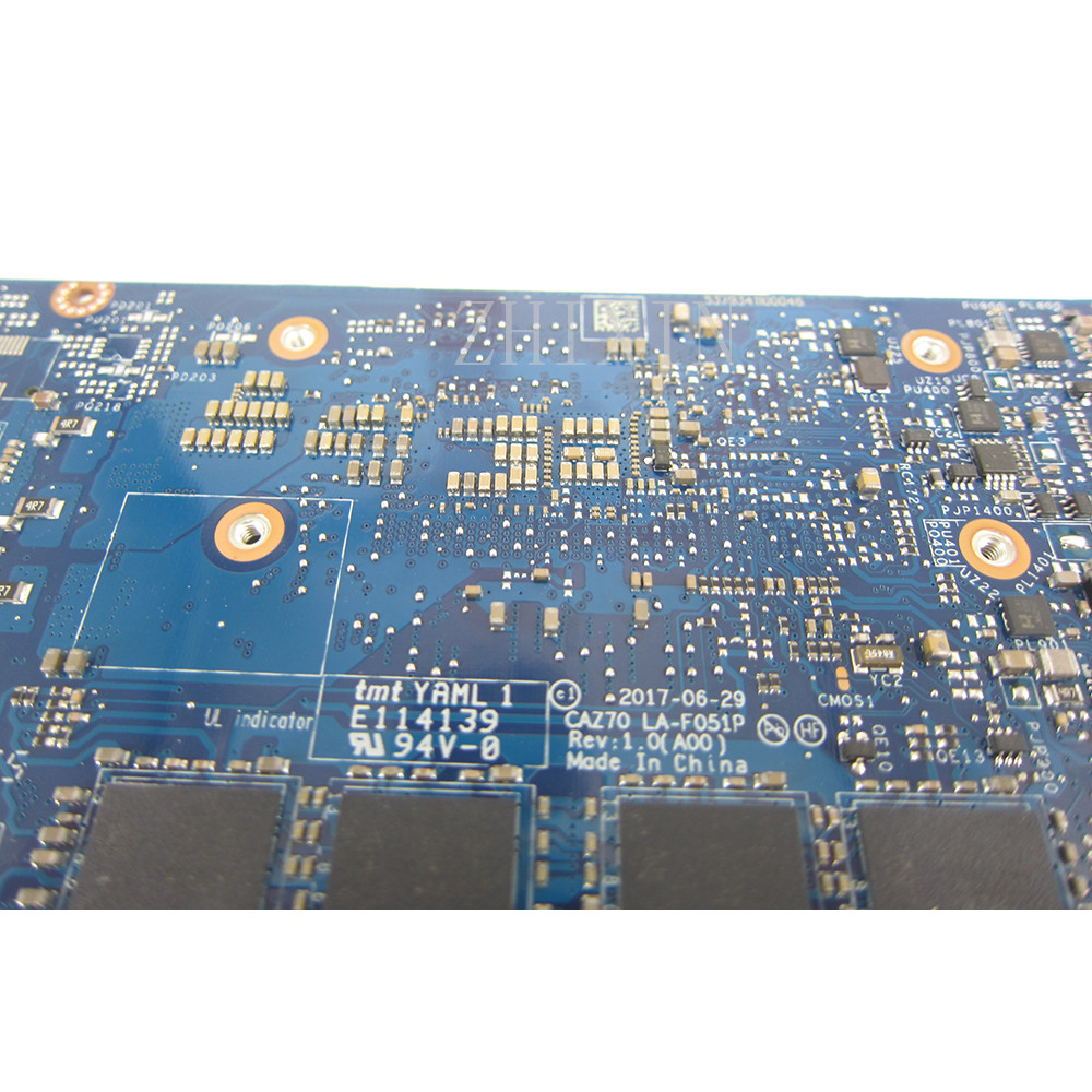 LA-F051P For DELL XPS 13 9360  - огляд і ціна Ddr4 8Gb