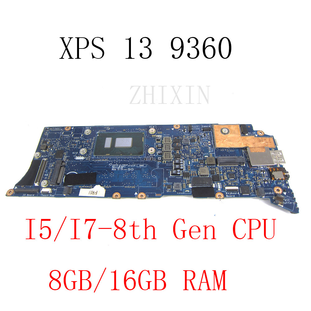 LA-F051P For DELL XPS 13 9360  - огляд і ціна Ddr4 8Gb